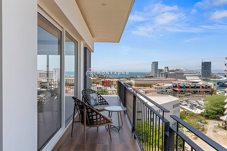 Zoho Skies, 3BR, 2 baños con alberca en la azotea