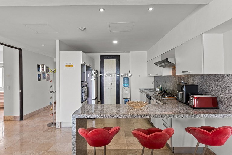 2 Departamentos con 4 habitaciones sobre el casino