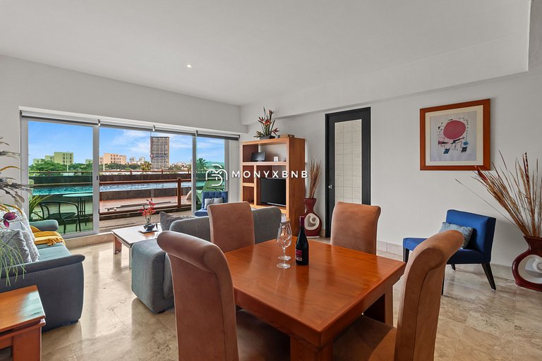 2 Departamentos con 4 habitaciones sobre el casino