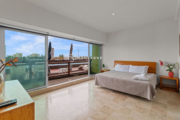 2 Departamentos con 4 habitaciones sobre el casino