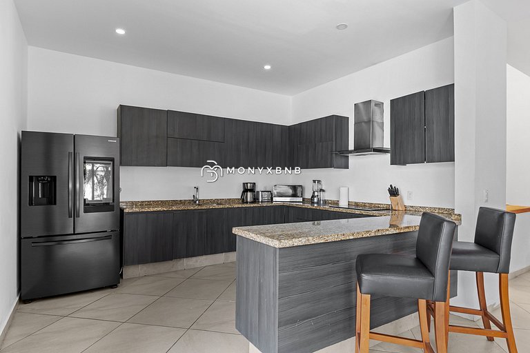 Casa Oasis B-Nayar a pie de paya, residencial privado, club