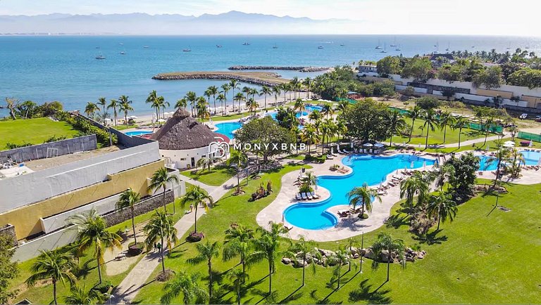 Casa Oasis B-Nayar a pie de paya, residencial privado, club