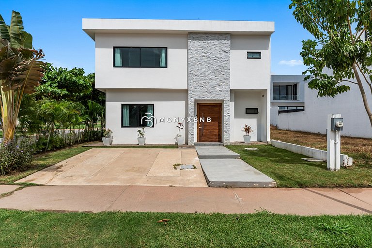 Casa Oasis B-Nayar a pie de paya, residencial privado, club