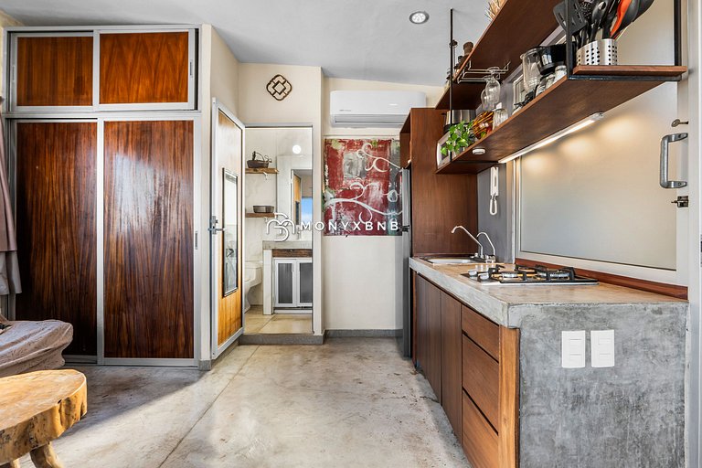 Increíble estudio en la Zona Romántica