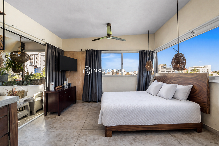 Increíble estudio en la Zona Romántica