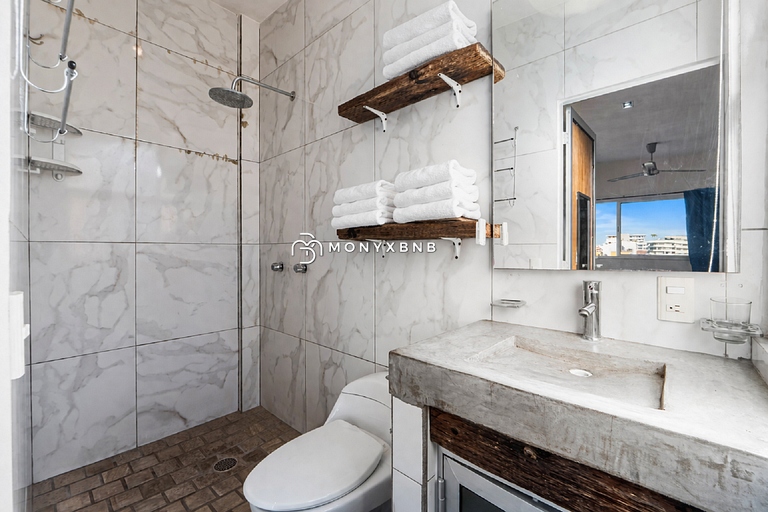 Increíble estudio en la Zona Romántica