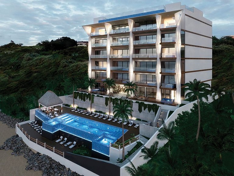 Bahiban Residences frente al mar por Monyxbnb