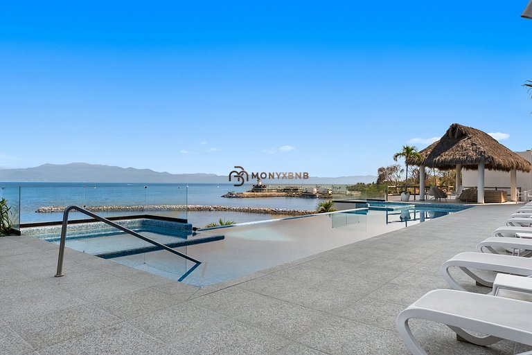 Bahiban SkyHome 3BR 3Bath, Jacuzzi & Oceanview