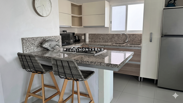Hermoso departamento en Condominios La Marina