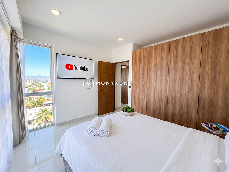Zoho Skies, 3BR, 2 baños con alberca en la azotea