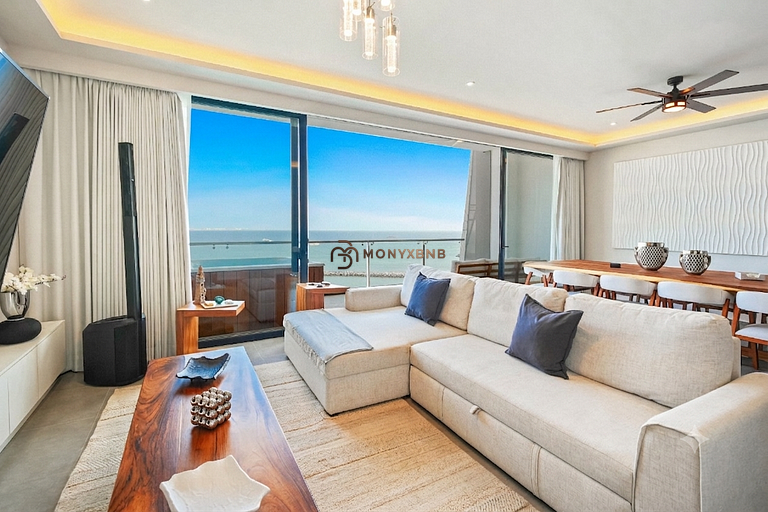 Bahiban SkyHome 3BR 3Bath, Jacuzzi & Oceanview