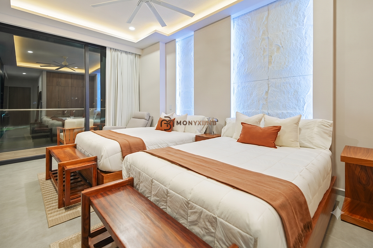 Bahiban SkyHome 3BR 3Bath, Jacuzzi & Oceanview