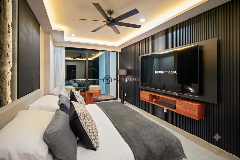 Bahiban SkyHome 3BR 3Bath, Jacuzzi & Oceanview