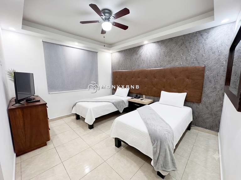 Apartamento Familiar 2BR Zona Romantica