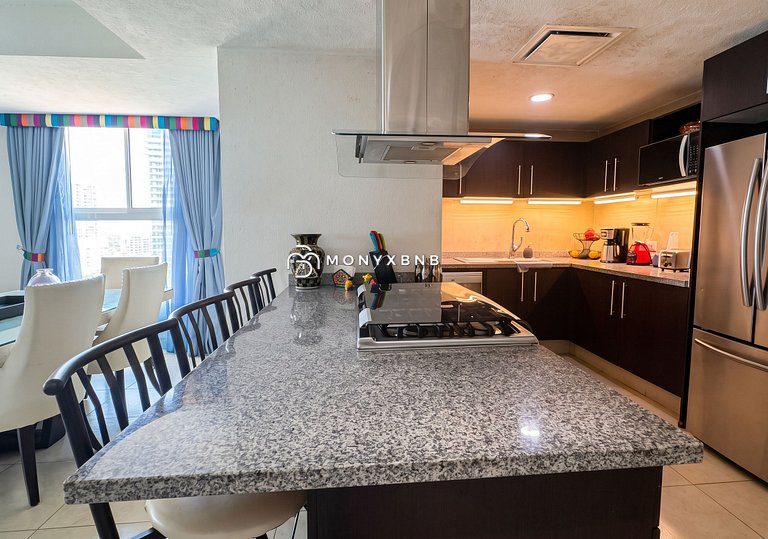 Grand Venetian • 2BR Moderno y Luminoso