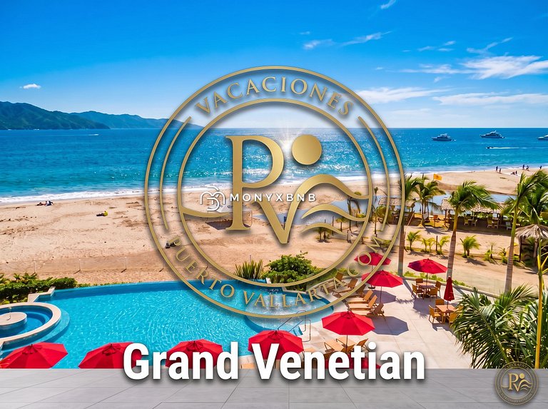 Grand Venetian apartamento a pie de playa de 1 cuarto con vi