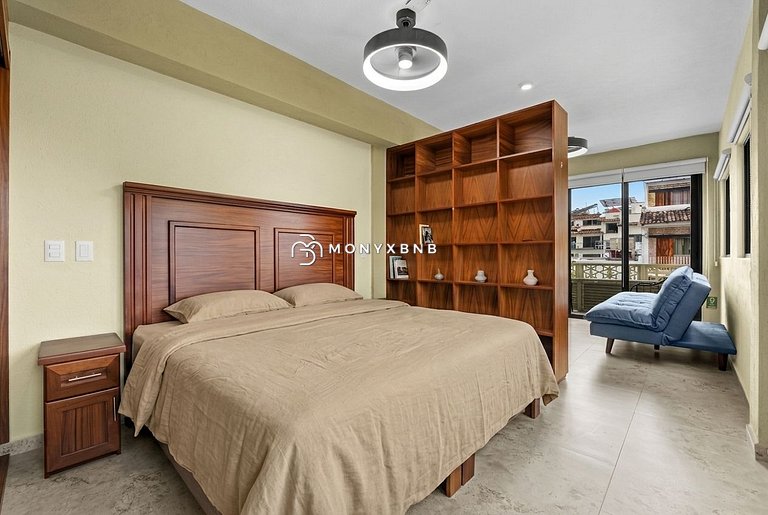 The Malecon Loft | 1 Min to Beach & Boardwalk