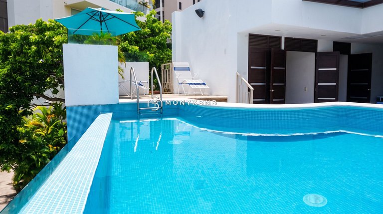 The Five | 1BR, Balcony & Rooftop Pool