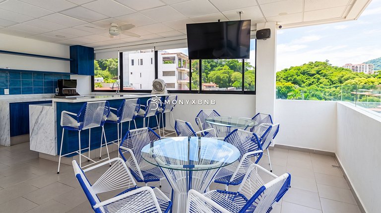 Allende Heights:Oasis de 1 Habitación, Alberca Rooftop